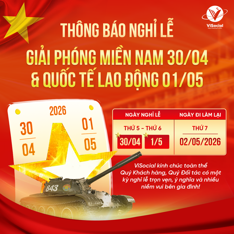 Lịch nghỉ lễ 30/4 và 01/05