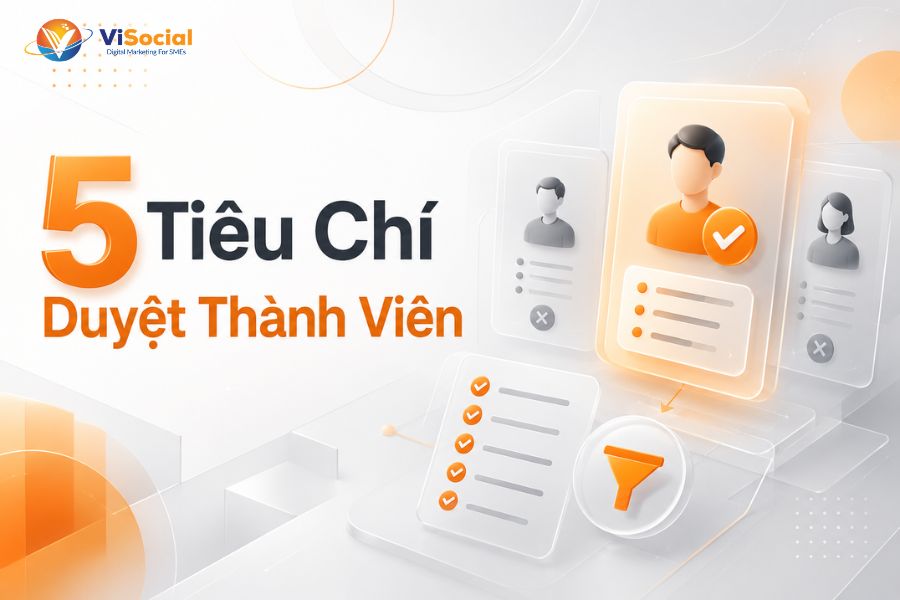 Duyệt thành viên Group Facebook
