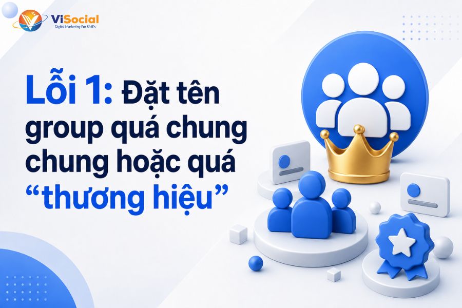 Lỗi khi xây dựng Group Facebook